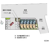 ★手数料０円★熊谷市妻沼東５丁目　月極駐車場（LP）